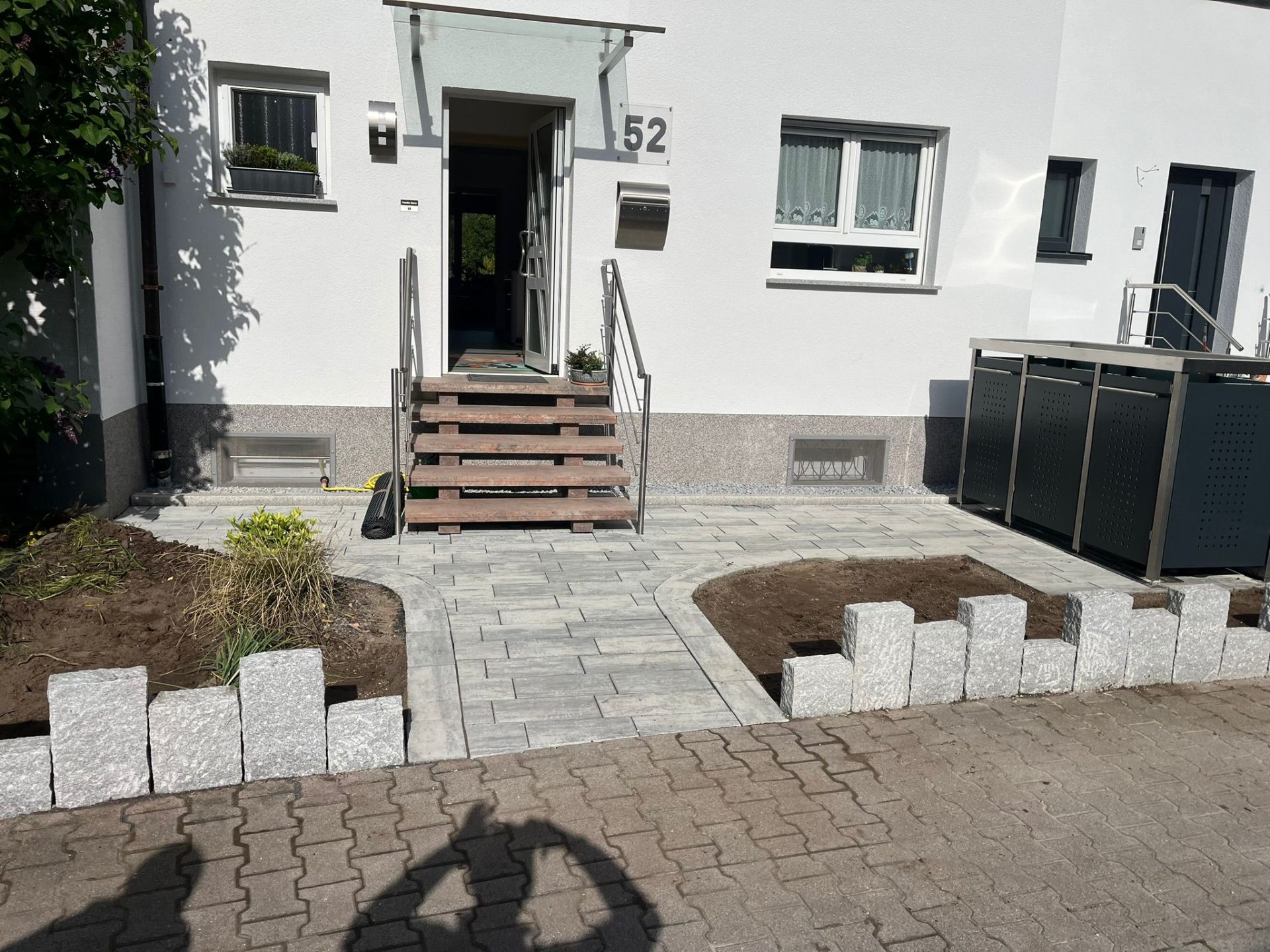 Vorgarten Pflasterung